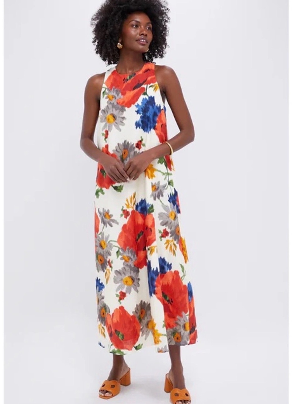 Tuckernuck Crimson Poppy Cotton Linen Portia